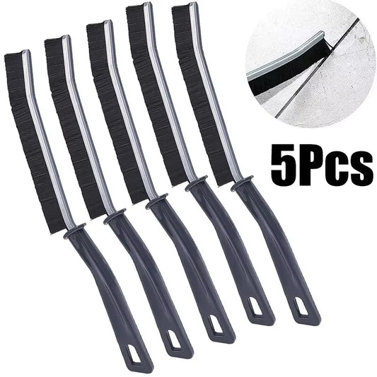5Pcs Crevice Cleaning Brush, Multifunctional Gap Cleaning Brush Tool, Bathroom Gap Brush, Grout Cleaner Brush Hard Bristle